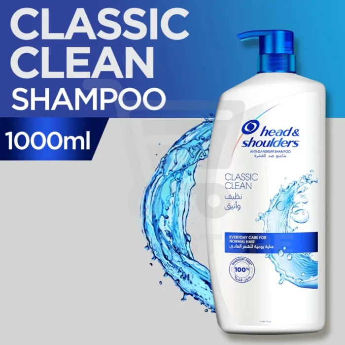 Head & Shoulders Classic Clean Shampoo 1000ML
