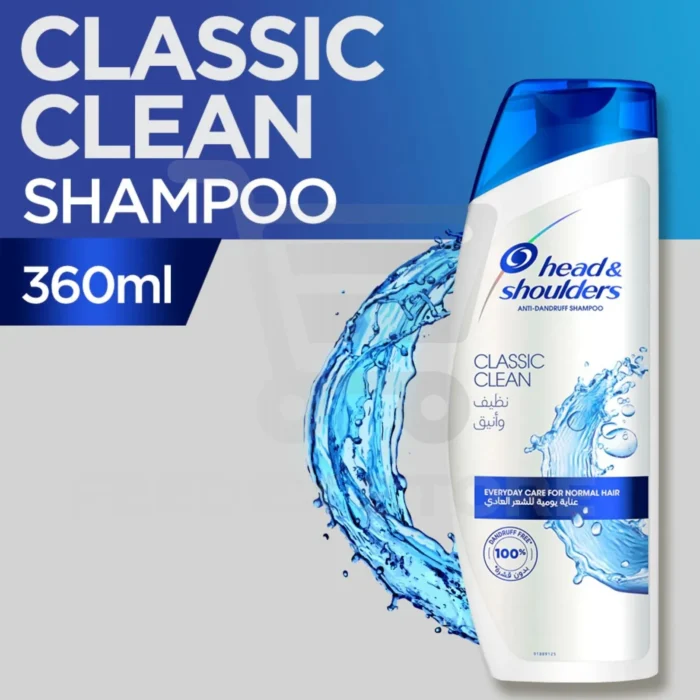 Head & Shoulders Classic Clean Shampoo 360ML