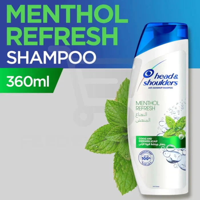 Head & Shoulders Menthol Refresh Shampoo 360ML