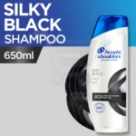Head & Shoulders Silky Black Shampoo 650ML