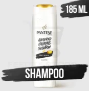 Pantene Deep Black Shampoo 185ML